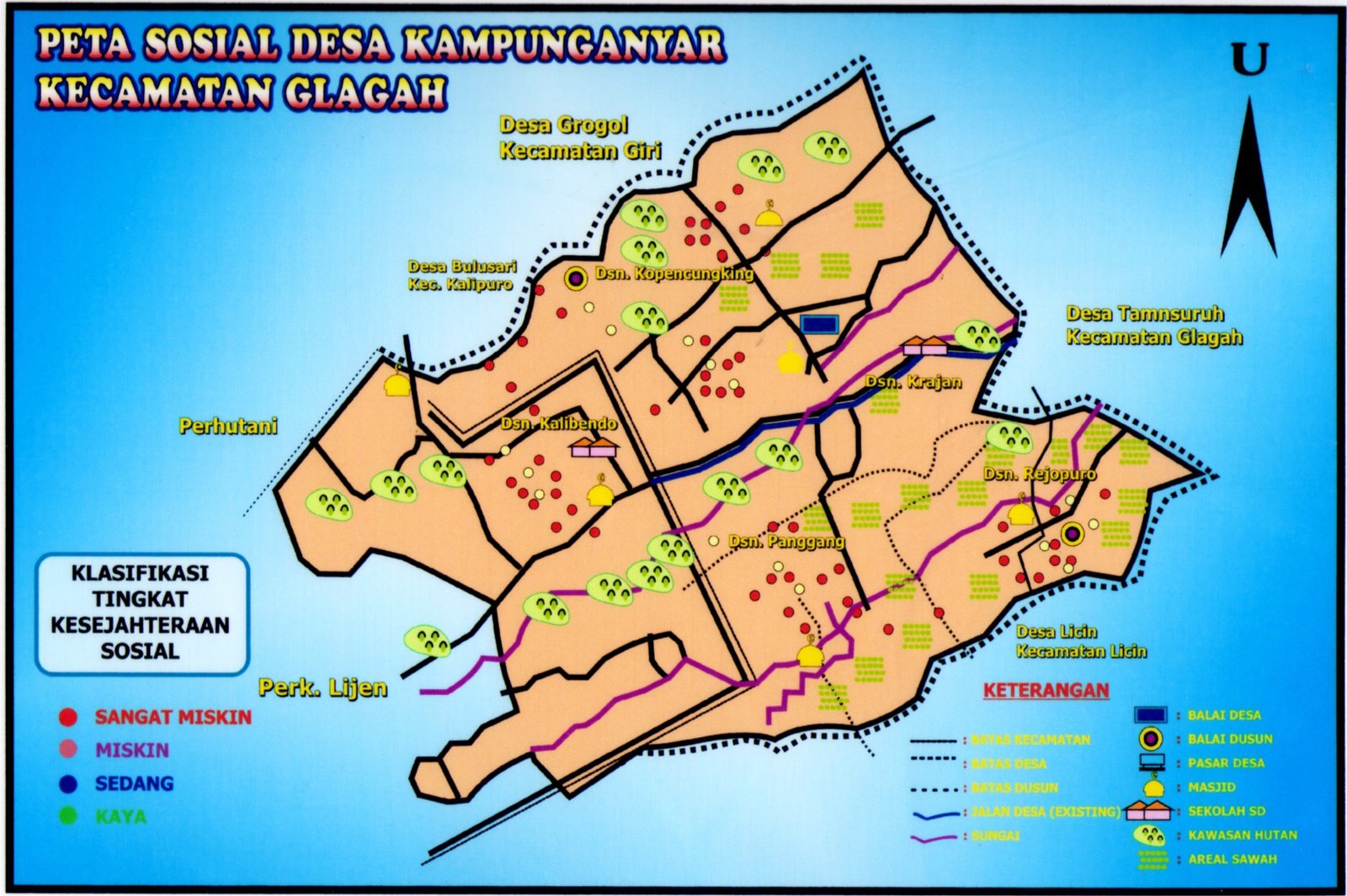 Peta Air Terjun Jagir & Ketegan